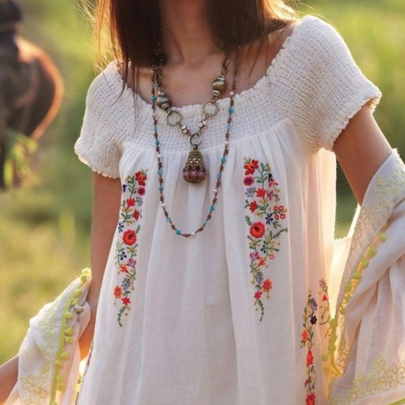 Anthropologie Smocked Malee Dress - Picture 3 of 8